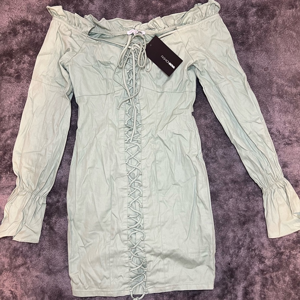 Sage Green Dress